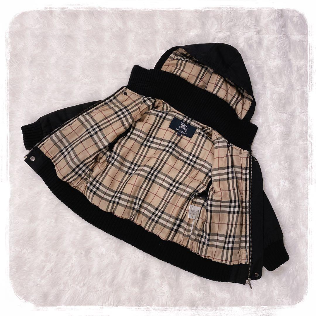 美品 BURBERRY LONDON ノバチェック ブルゾン ジャケット100A