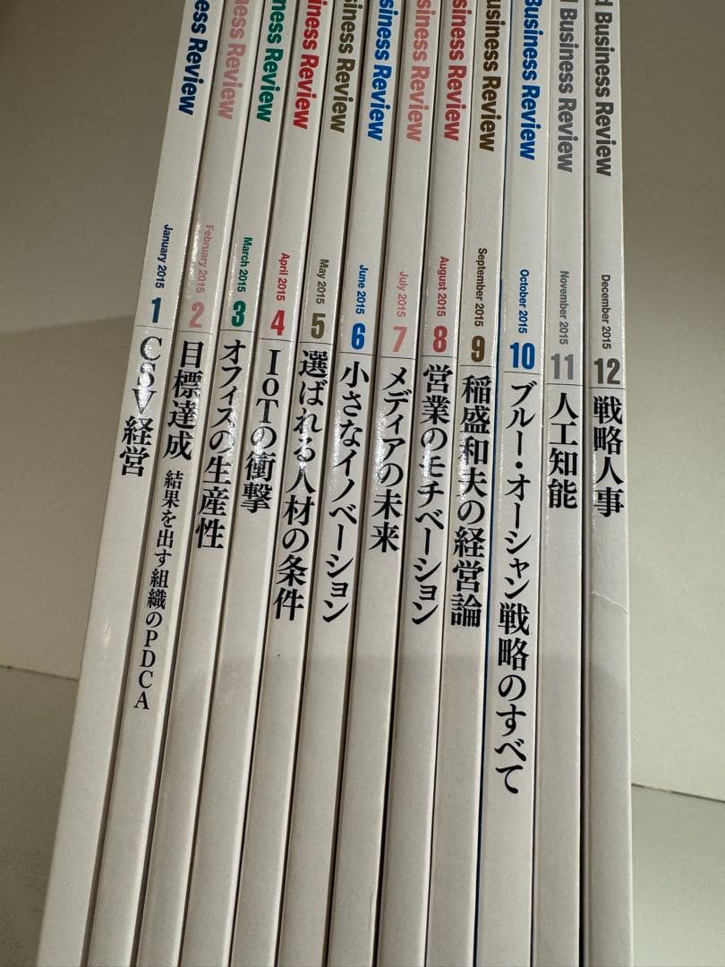 全107冊／ハーバードビジネスレビュー　2014年3月号から2022年2月号
