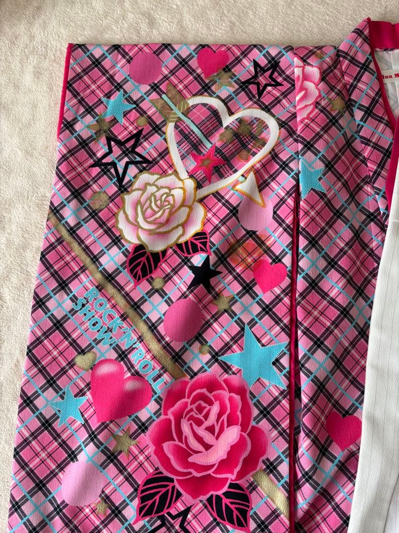 美品 南明奈 七五三 着物 長襦袢（半衿2つ）