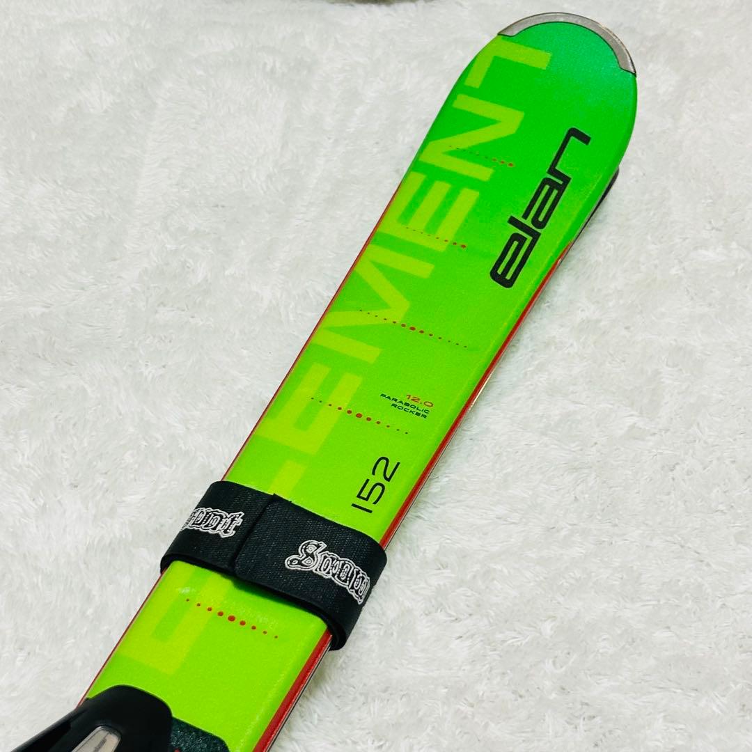 【状態良好】Elan エランElement 152cm ビンディング付 スキー板