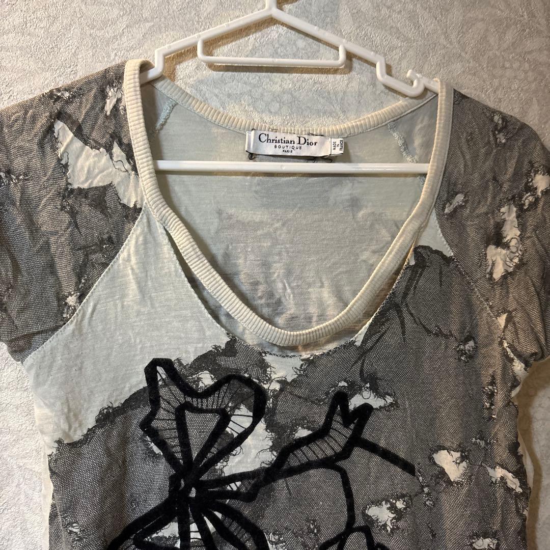 Christian Dior PreOwned 2006s カットアウトTシャツ