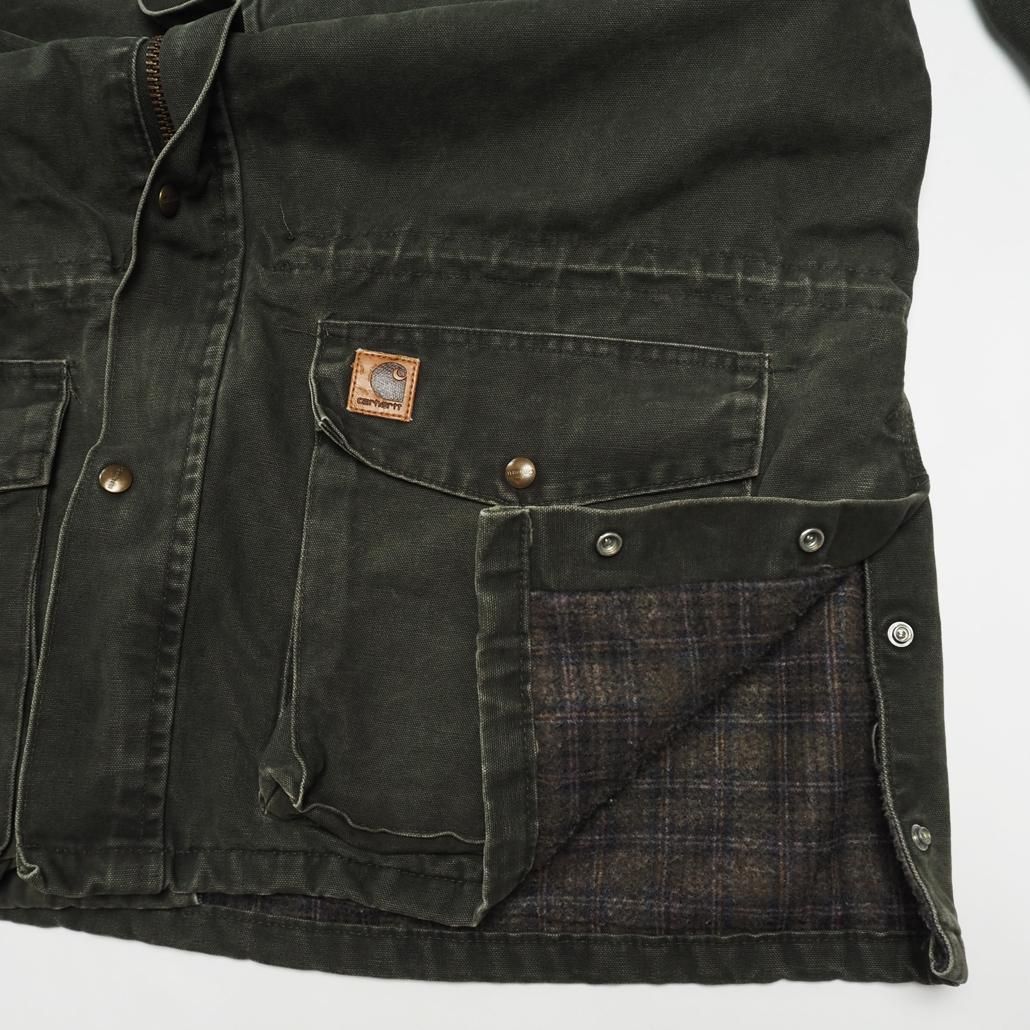 Carhartt C52 MOS ウェスタンランチコート 襟コーデュロイ モス