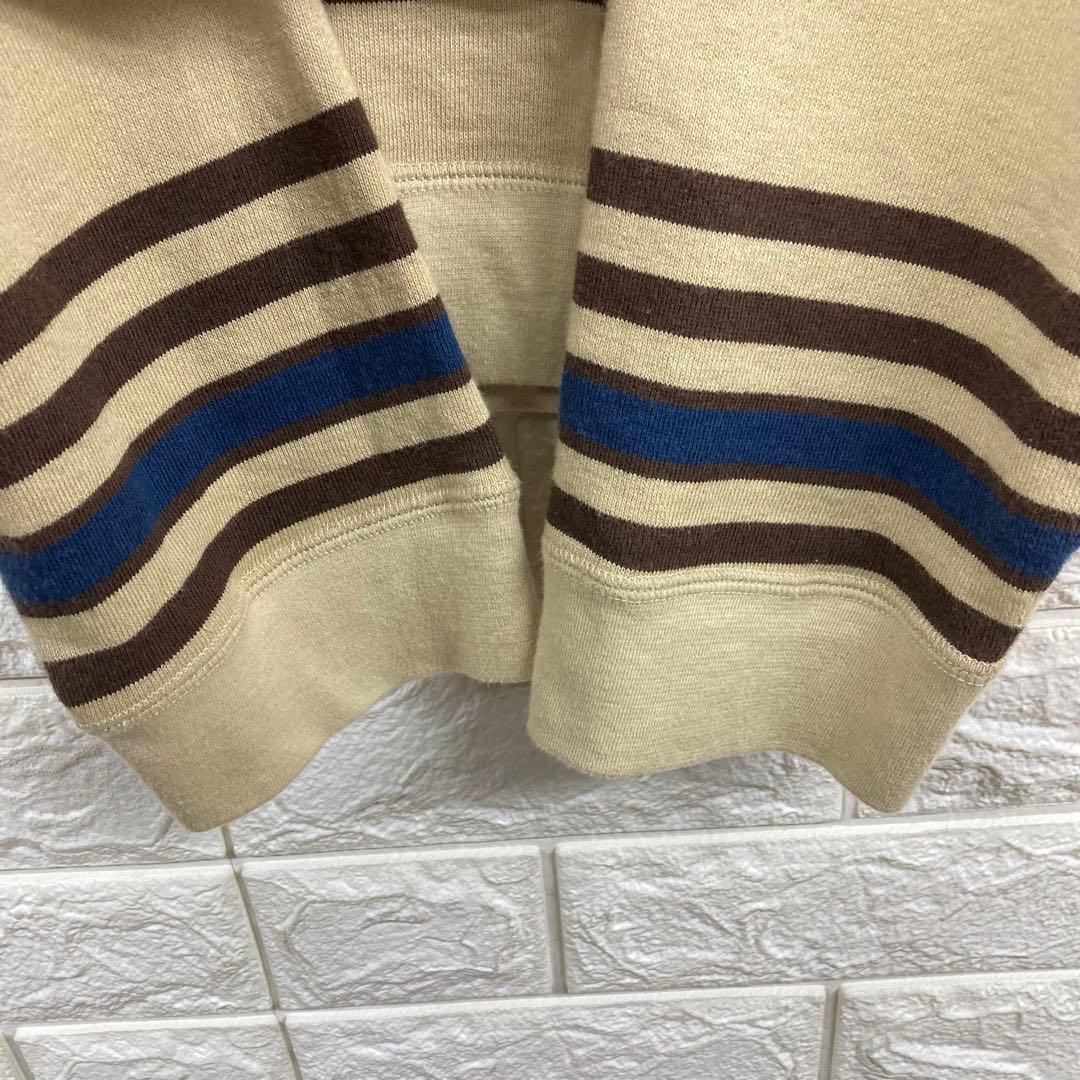 美品 visvim ヴィズヴィム　ボーダー　L/Sカットソー ロンT 4