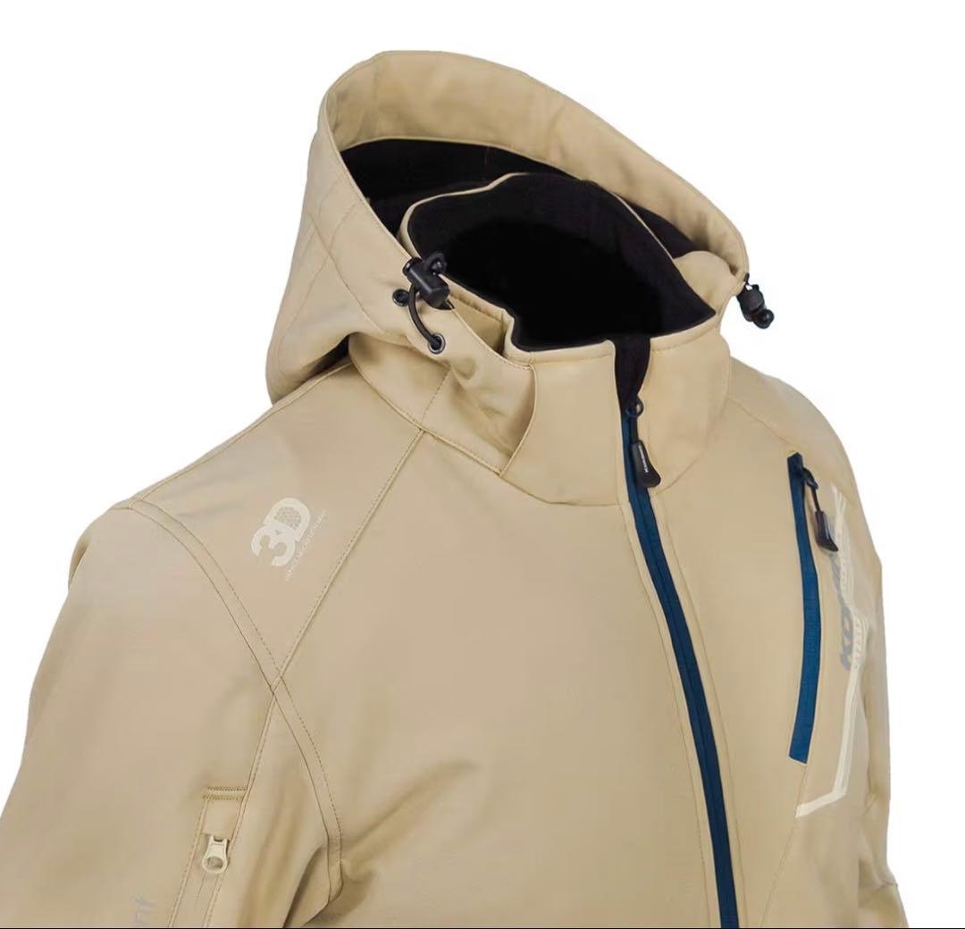 N*l様 バイク用 ジャケット プロテクトソフトシェルウィンターパーカ-イフ J