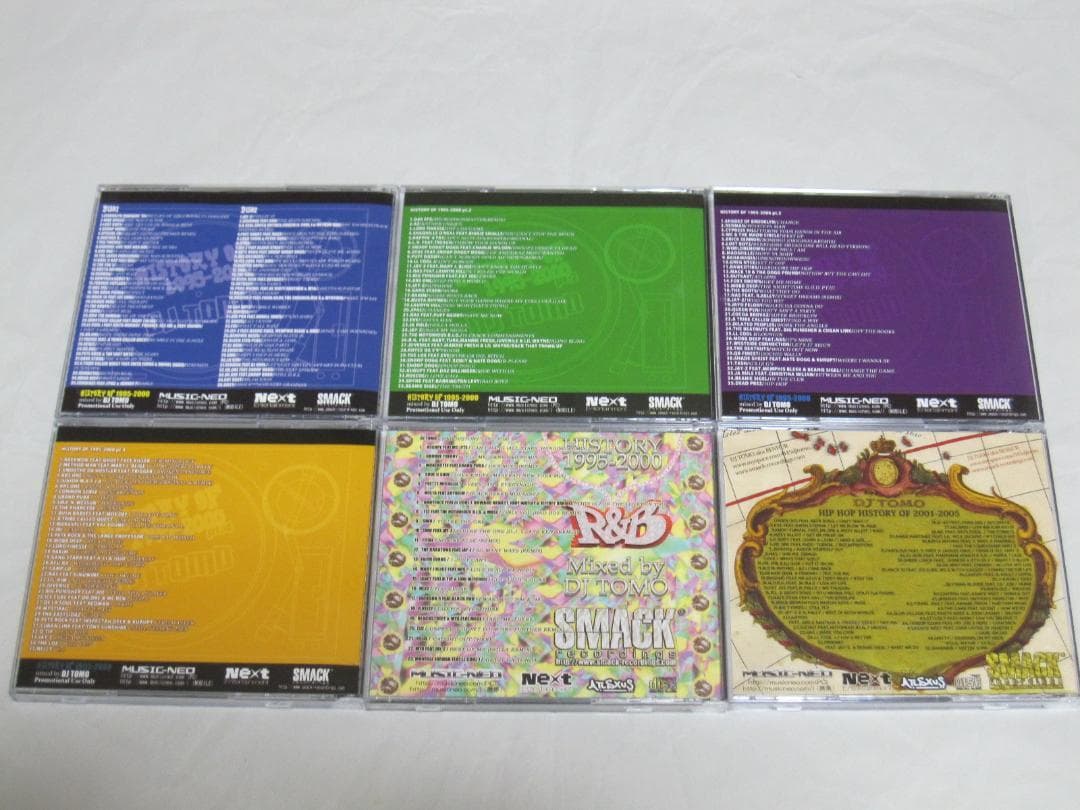 【MIX CD】DJ TOMO A.K.A. BENHUR 6枚セット