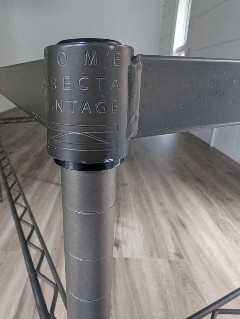 ホームエレクタービンテージシリーズ　ワーキングテーブル1200ミリ幅　自宅使用品