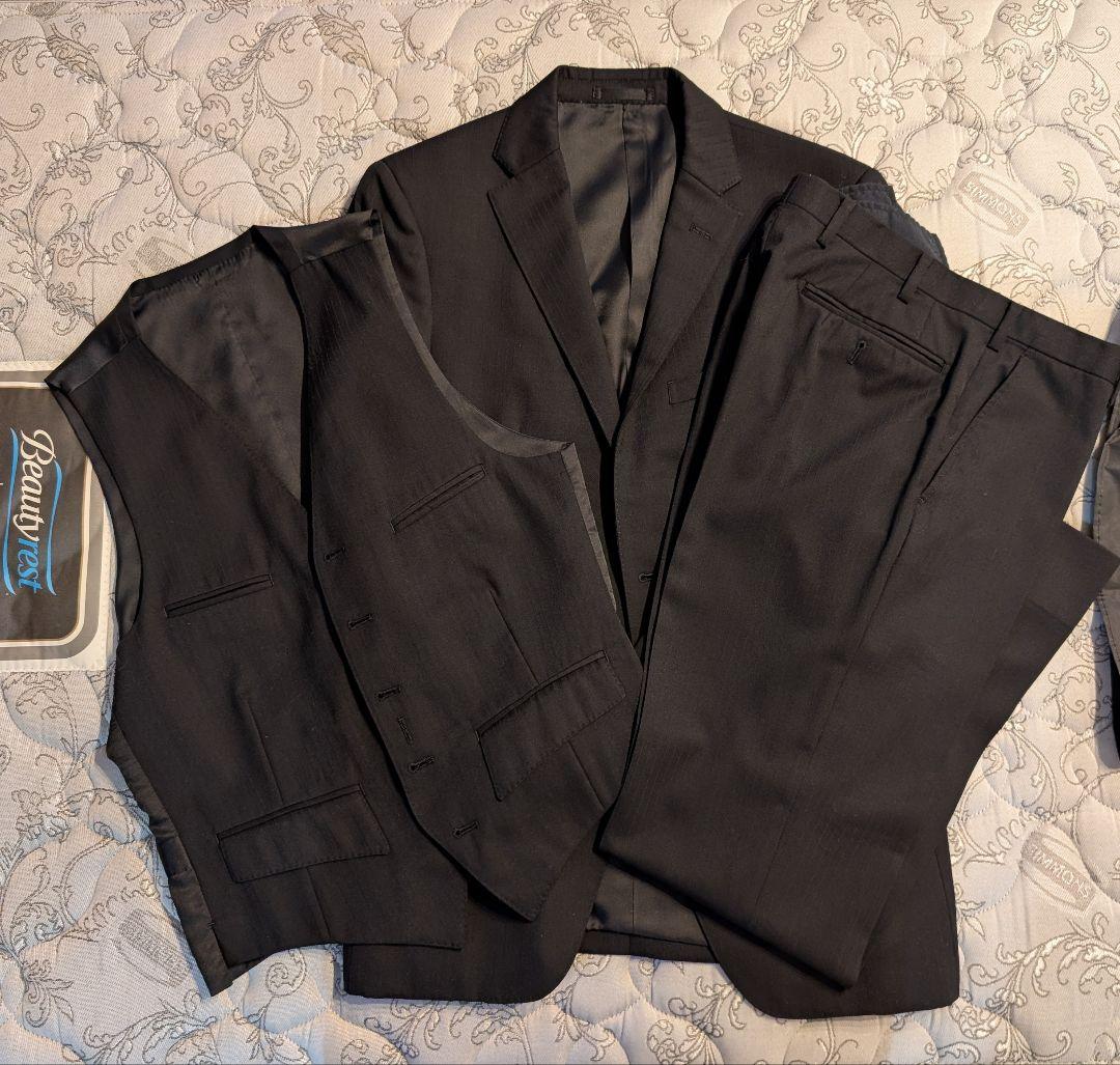 バーバリー ブラックレーベル 3ピース スーツ