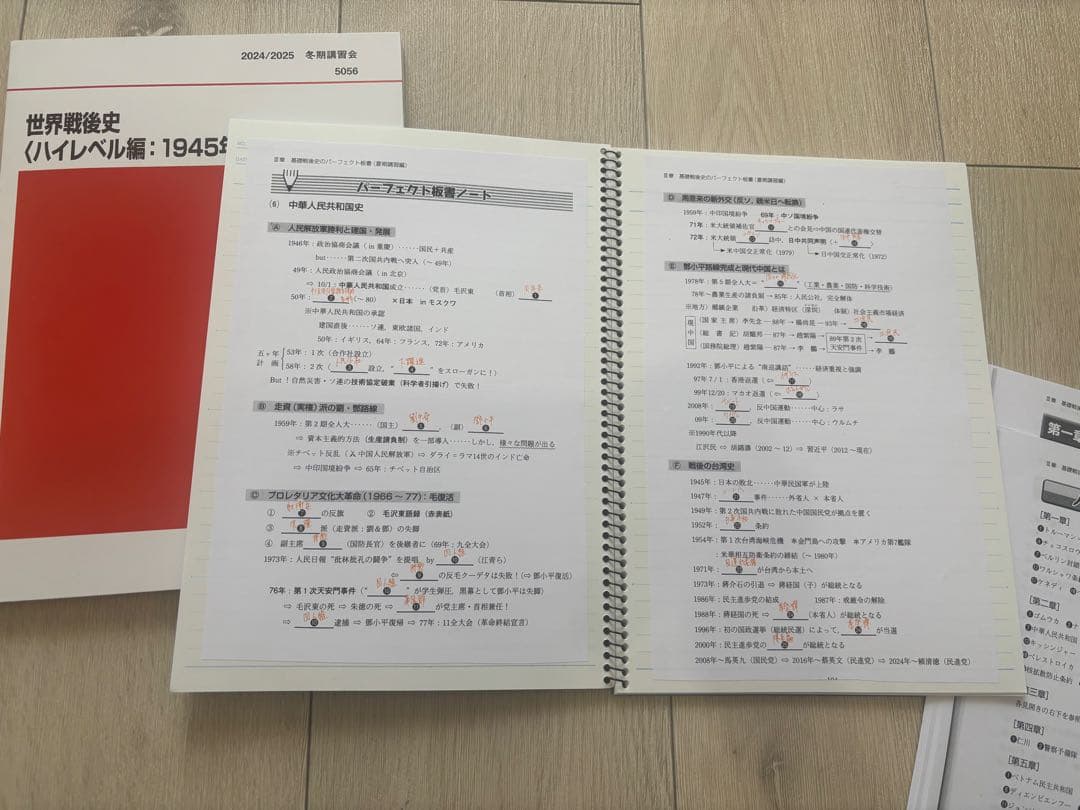 代々木ゼミナール　世界戦後史　世界史ハイレベル編 代ゼミ　世界史