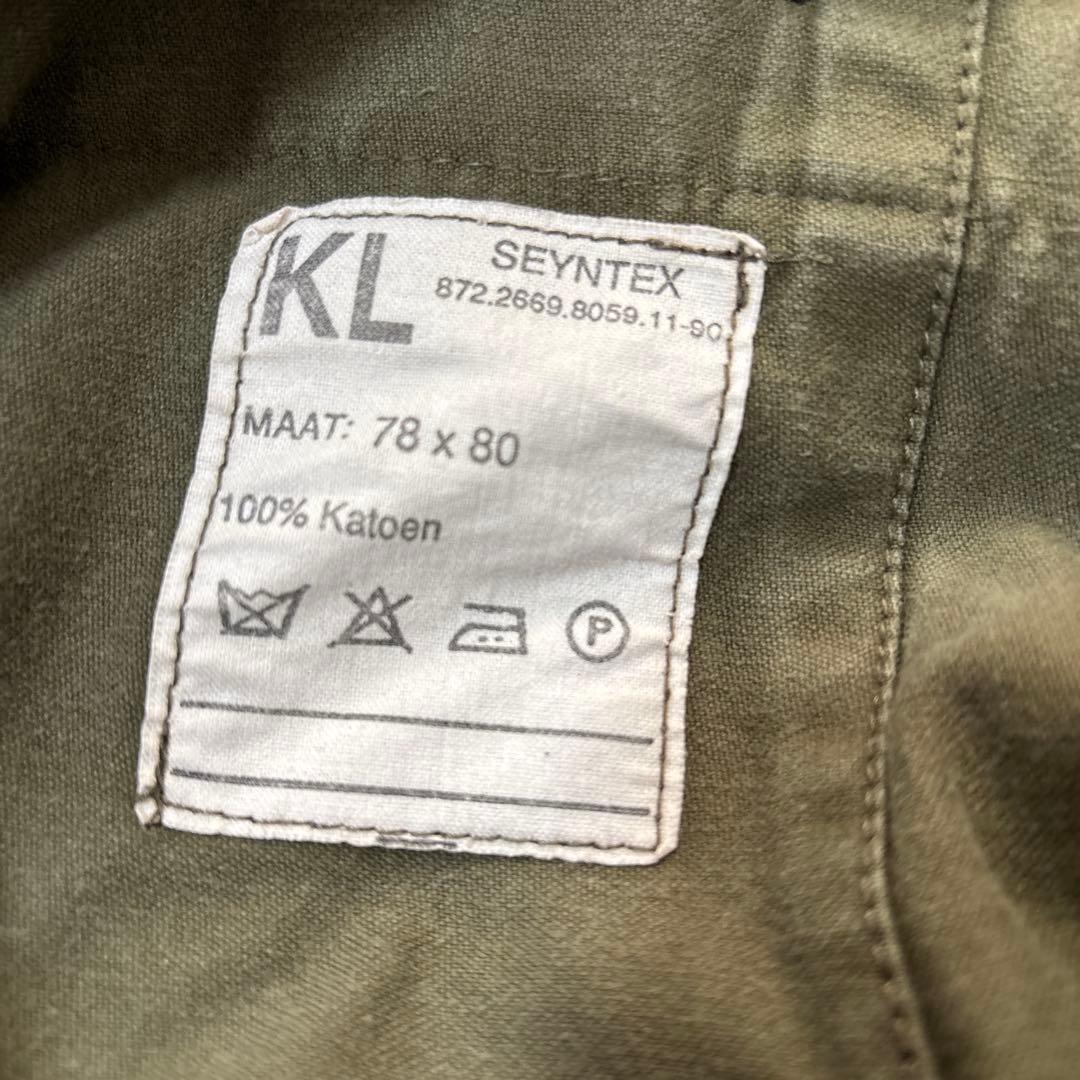 オランダ軍　ダブルフェイスカーゴパンツ　78x80