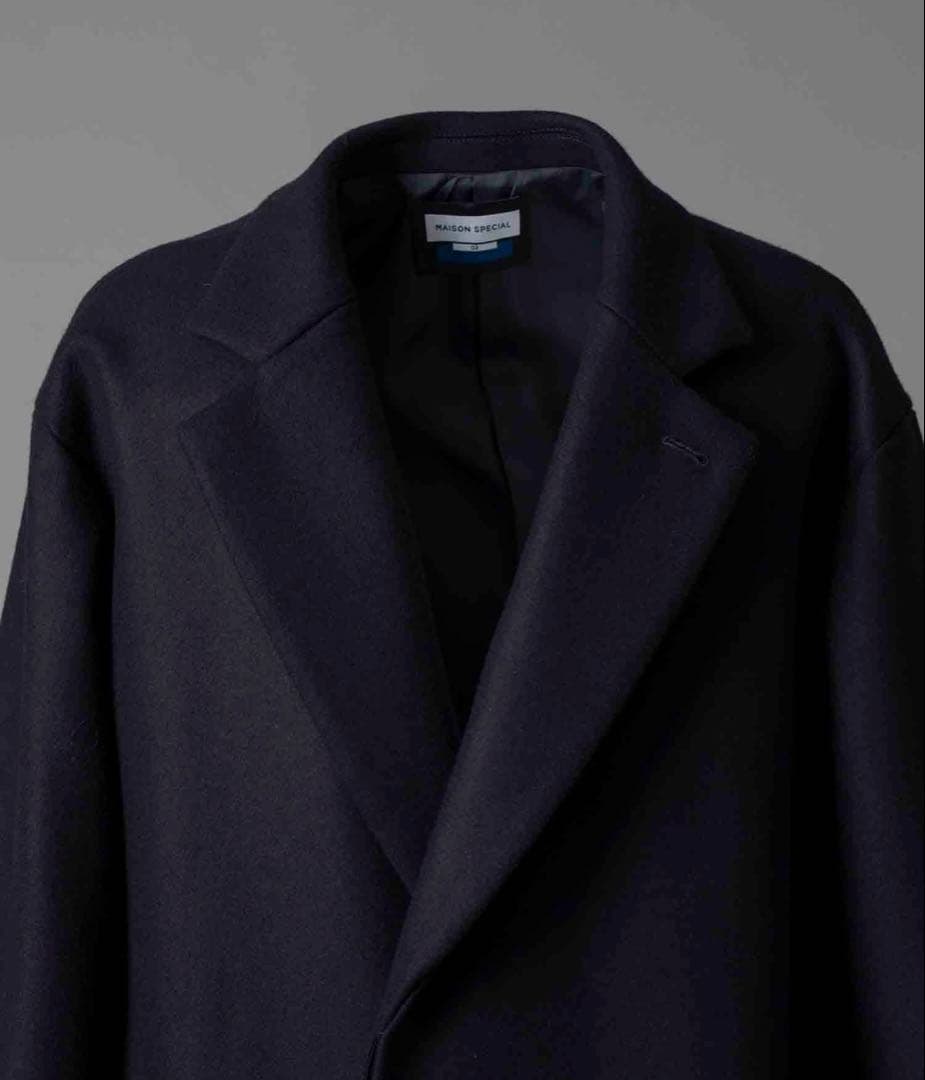 MAISON SPECIAL プライムオーバーメルトンチェスターコート