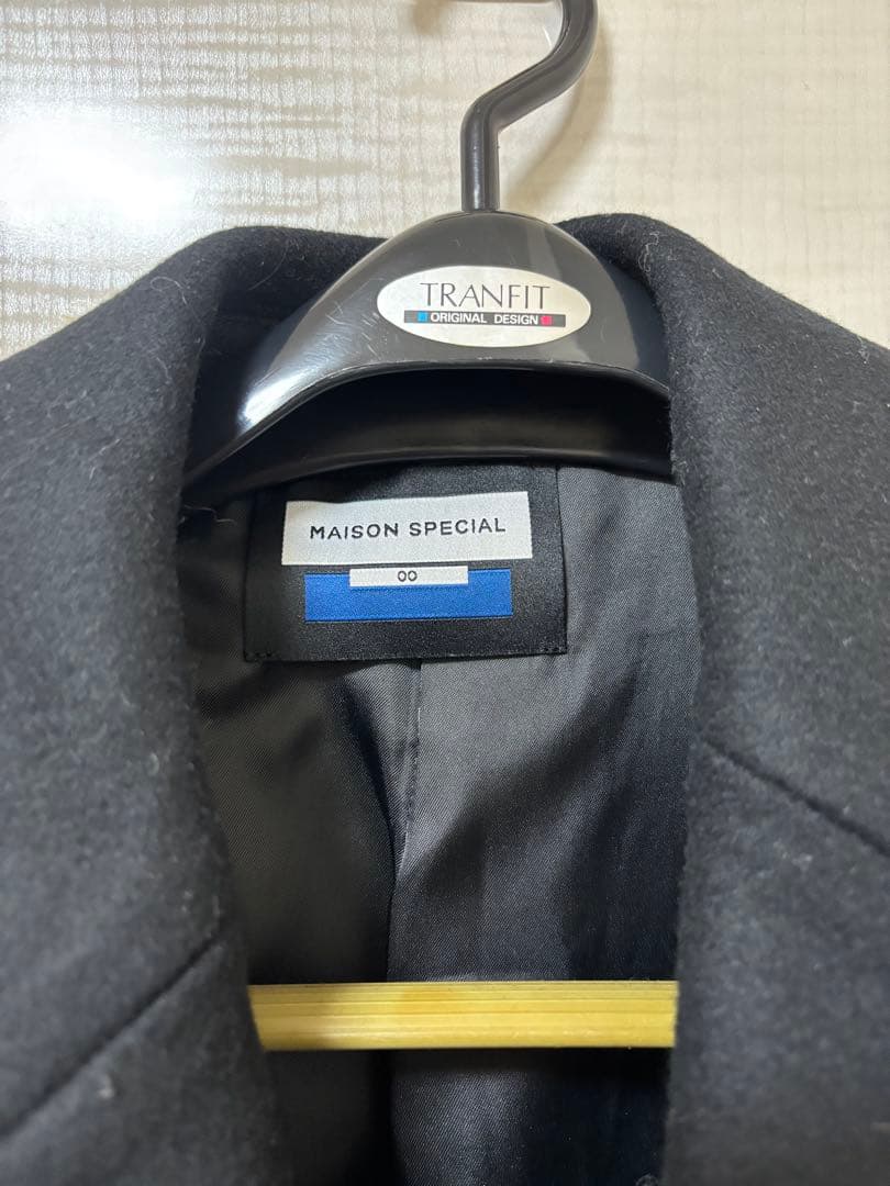 MAISON SPECIAL プライムオーバーメルトンチェスターコート