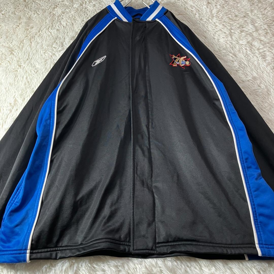 美品 リーボック NBA 76ers シクサーズ ジャージ ジャケット XL