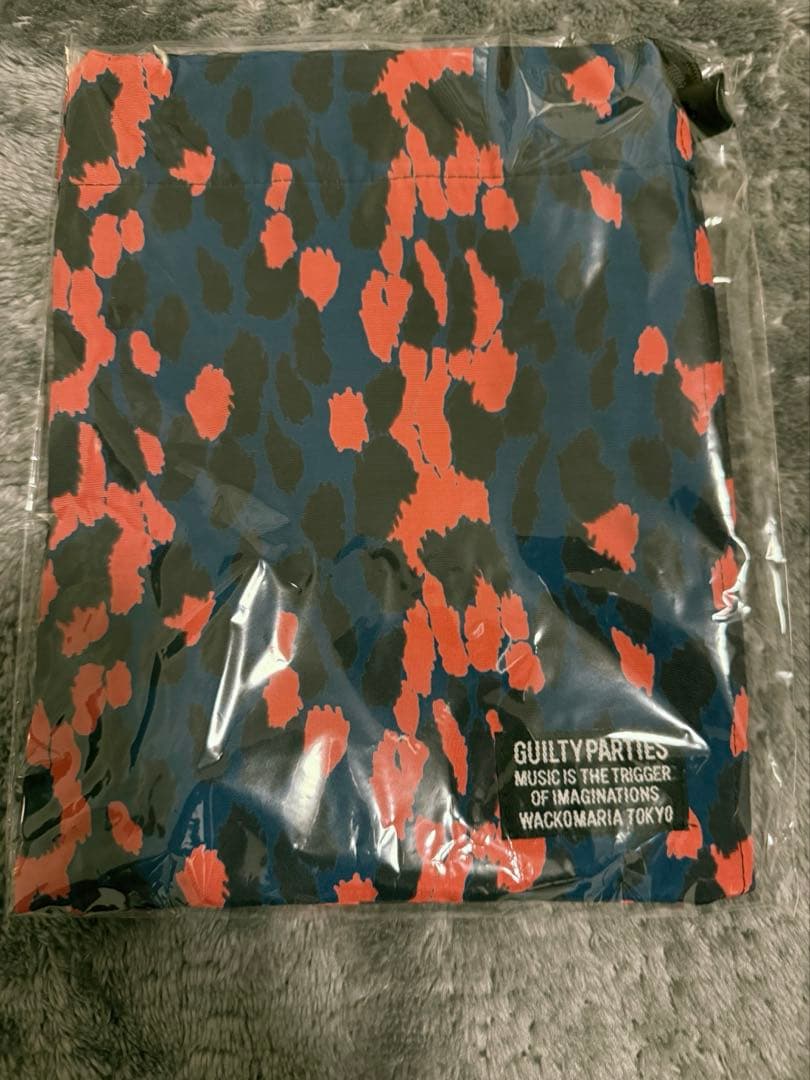 直営店限定 LEOPARD DRAWSTRING BAG