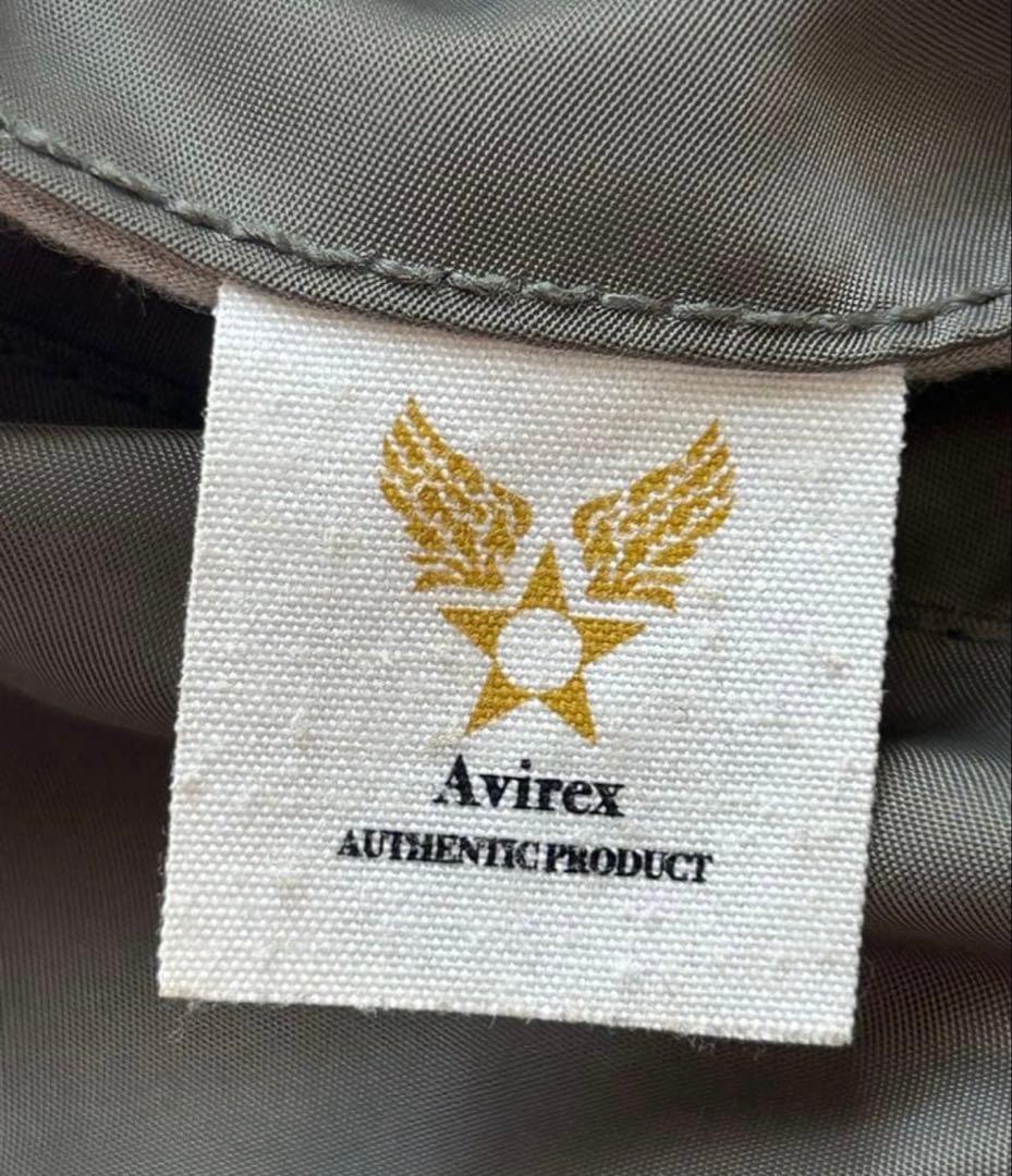 ち*か様 美品■AVIREX【M】N2B フライトジャケット フード ファー 短