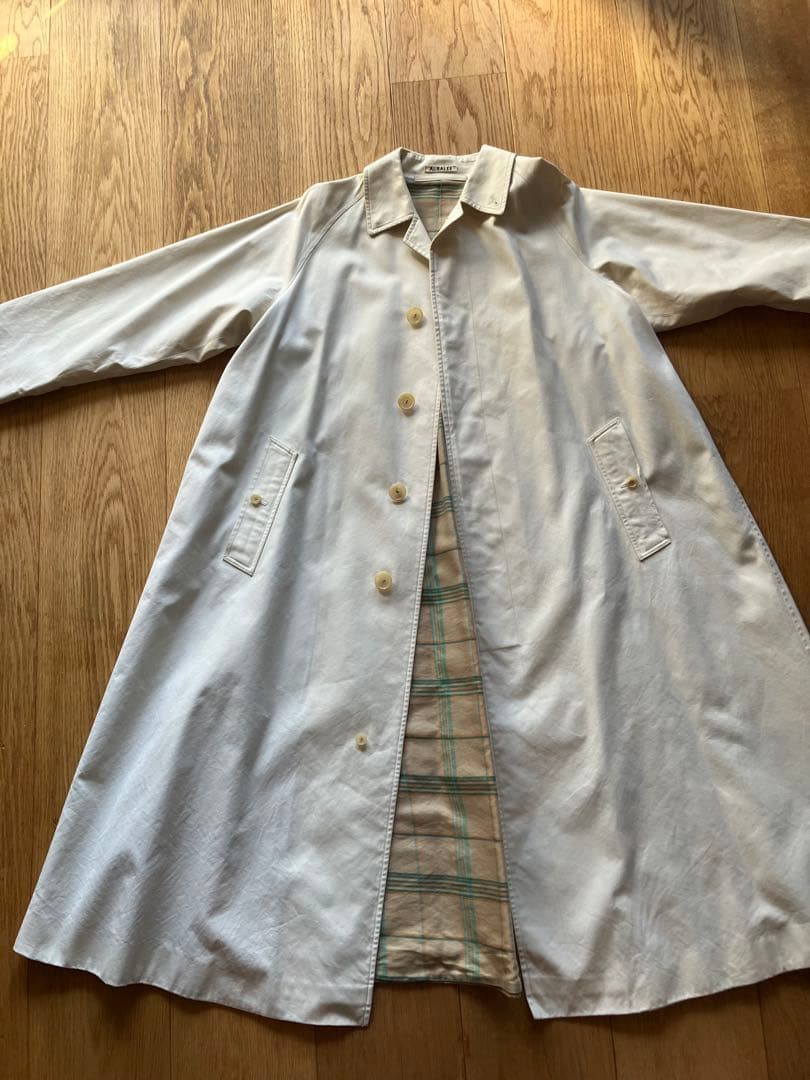 オーラリーAURALEE ・ステンカラーコート