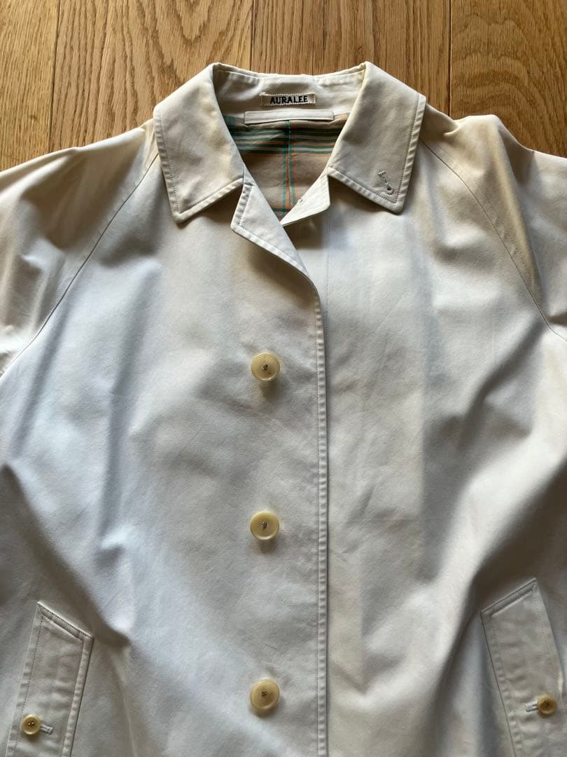 オーラリーAURALEE ・ステンカラーコート