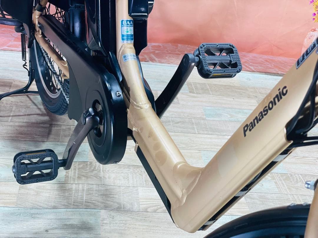 ギュットアニーズ⭐️13AH！パナソニック子供乗せ電動アシスト自転車Y2429