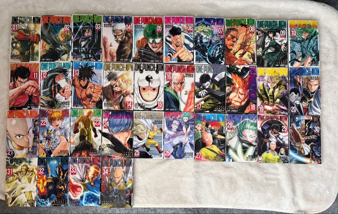 値下げ！【美品】ワンパンマン(ONE PUNCH-MAN)全巻セット 1〜34巻