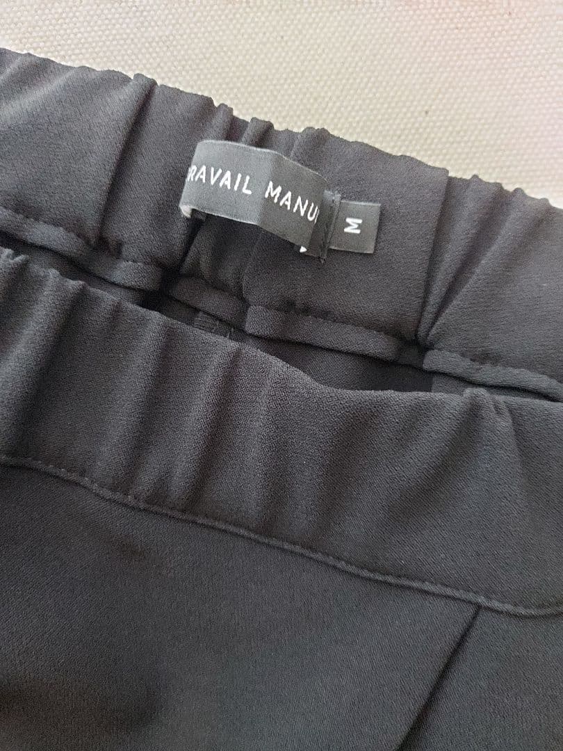 TRAVAIL MANUEL ダブルクロス2タックスラントパンツ