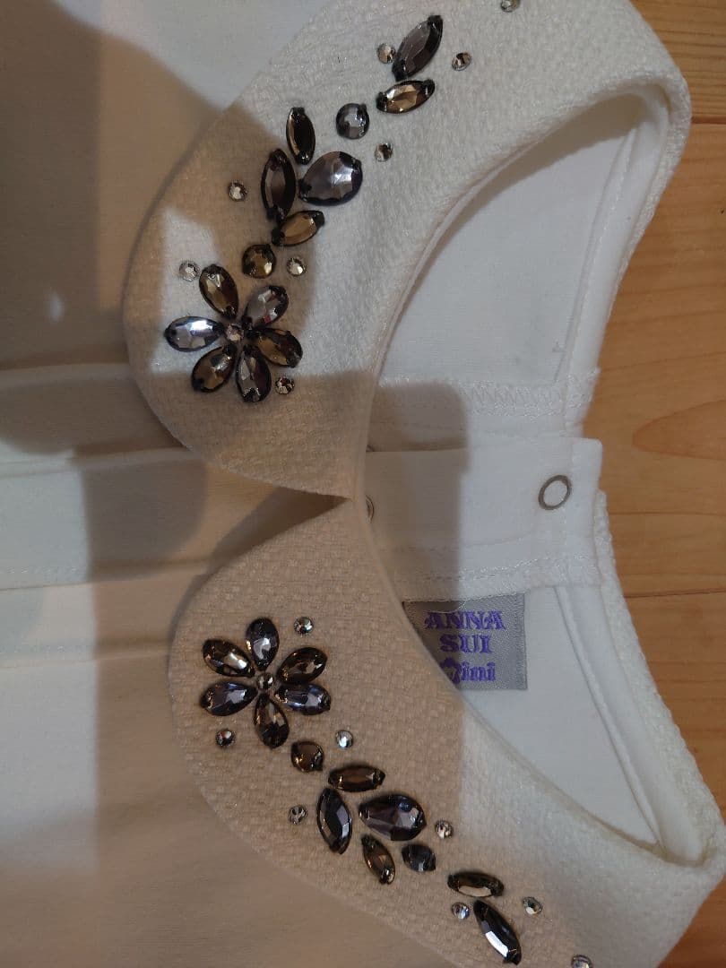 アナスイ　白シャツと花柄ワンピース（セット売り）