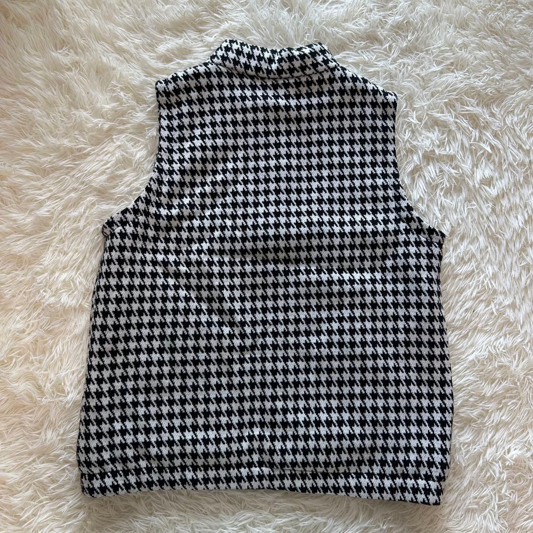 新品未使用 キスオンザグリーン ベストセットアップ 千鳥
