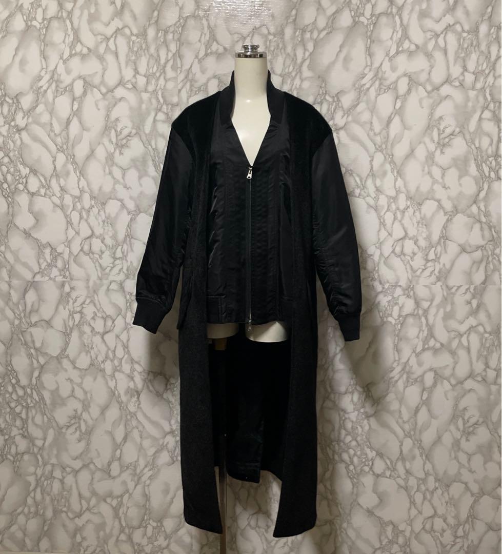 R*a様 美品　TOGA PULLA スペシャルレイヤード　デザインロングコート