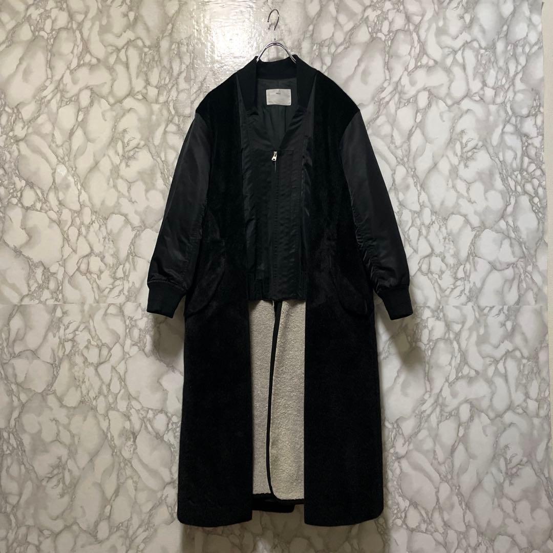 R*a様 美品　TOGA PULLA スペシャルレイヤード　デザインロングコート
