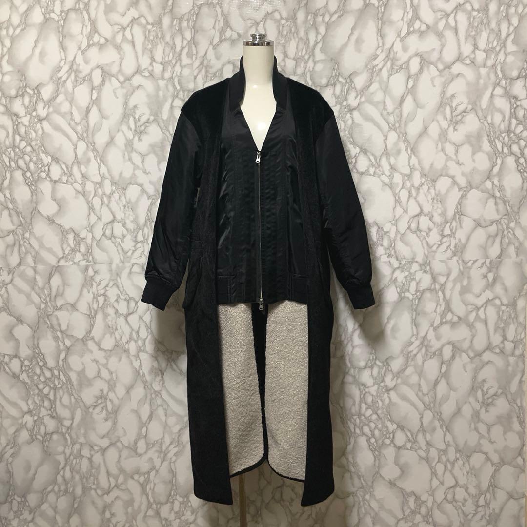 R*a様 美品　TOGA PULLA スペシャルレイヤード　デザインロングコート