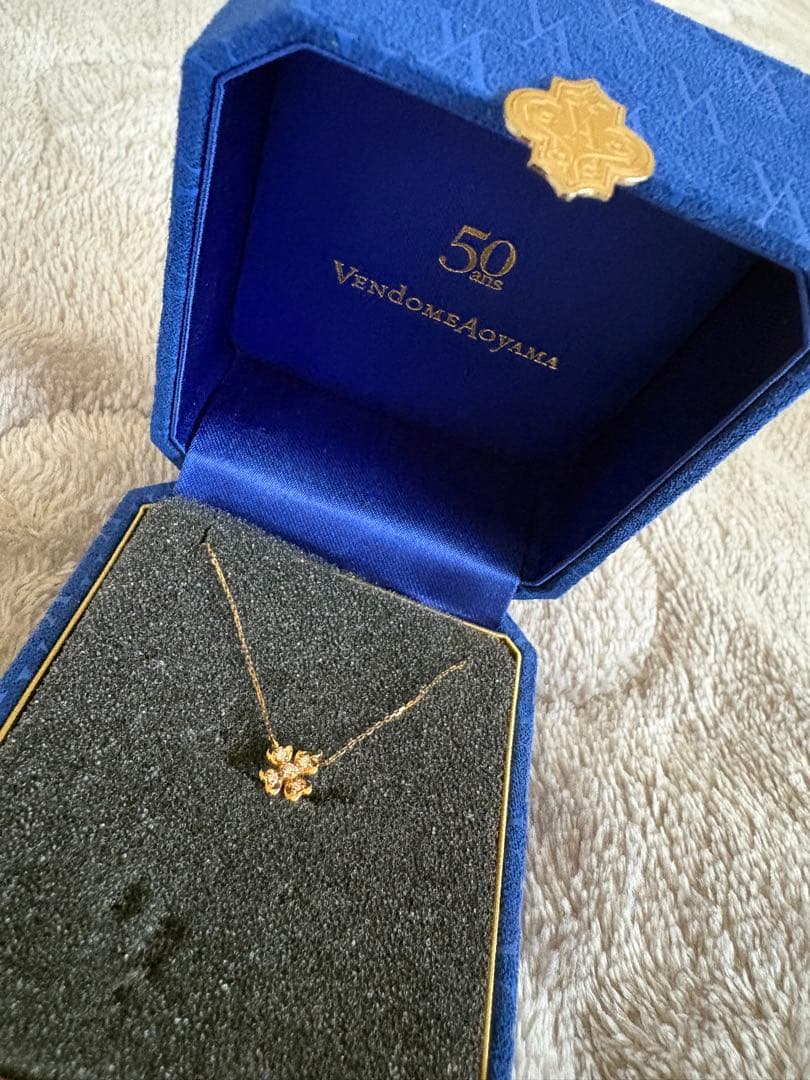 1/29までの販売　ヴァンドーム青山　ネックレスk 10 50周年限定品