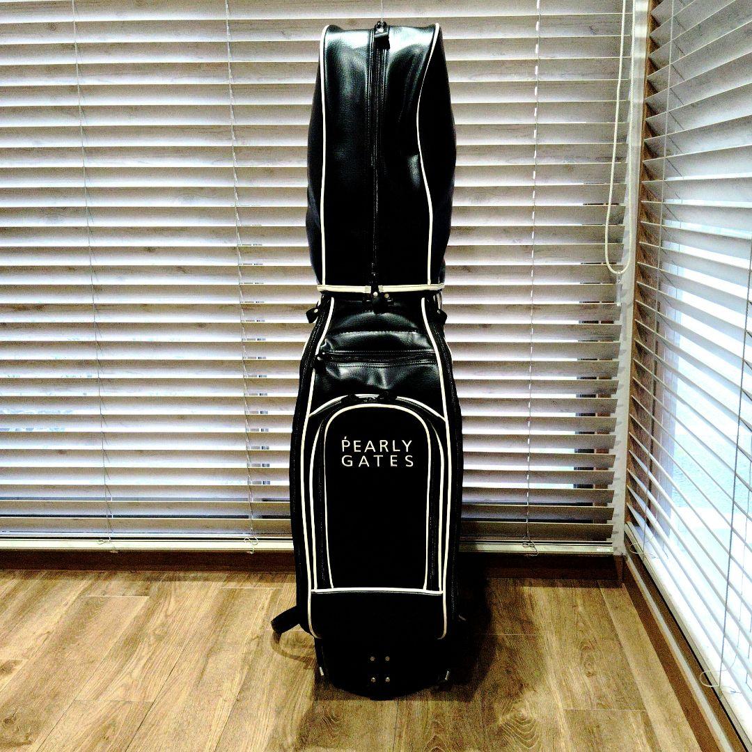 パーリーゲイツ　キャディバック　ツアー　9.5インチ　ネイビー