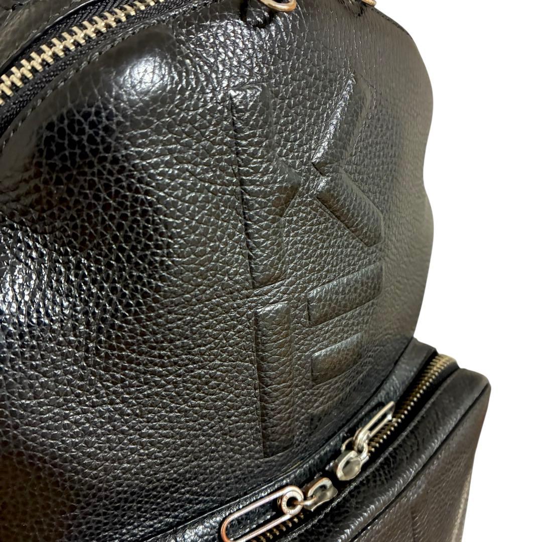 【haru様】　　　　　　　　　KENZO グレインレザー バックパック BLK