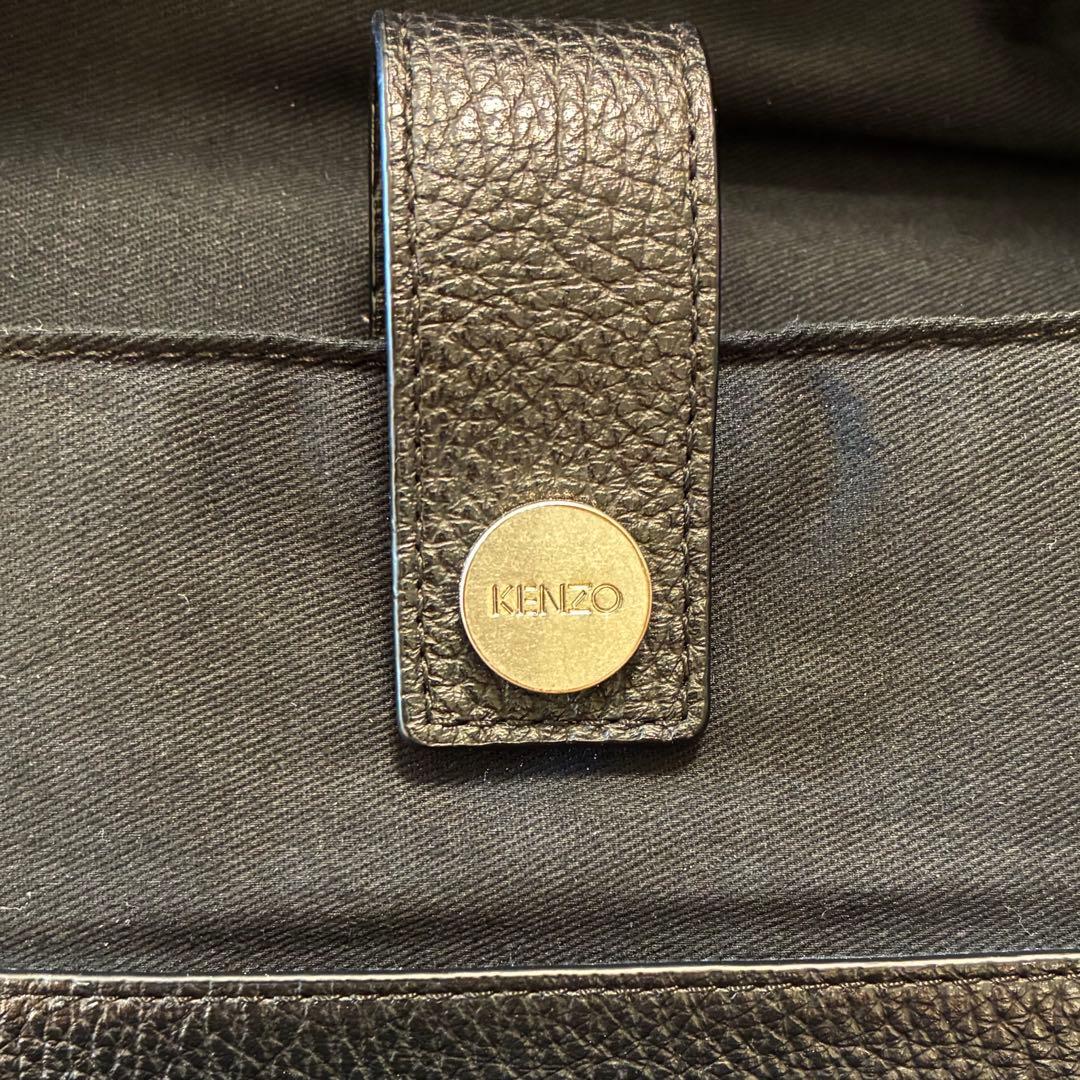 【haru様】　　　　　　　　　KENZO グレインレザー バックパック BLK