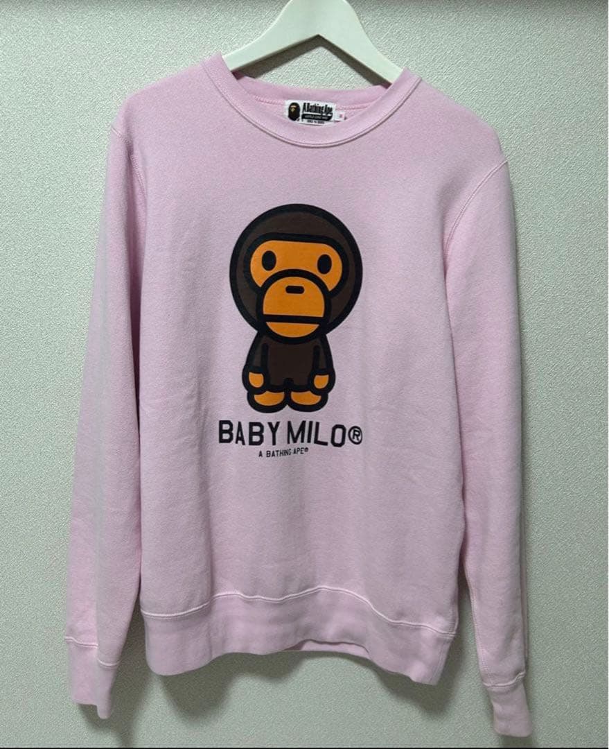 完売商品 A BATHING APE BABY MILO スウェット