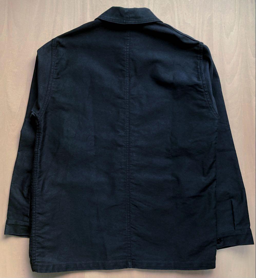 VETRA べトラ フランス製 モールスキン カバーオール ブラック 38 美品