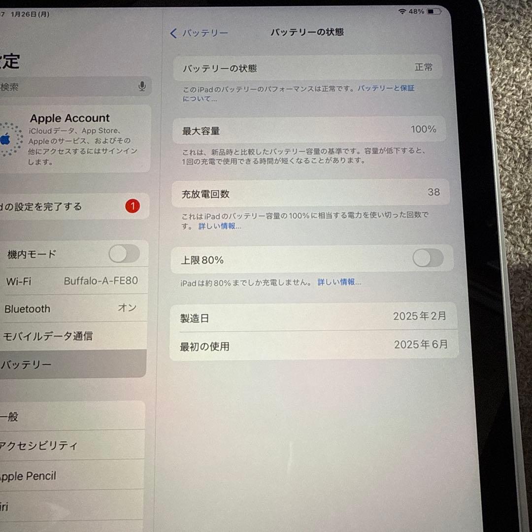 Apple iPad A16本体 シルバー 128GB