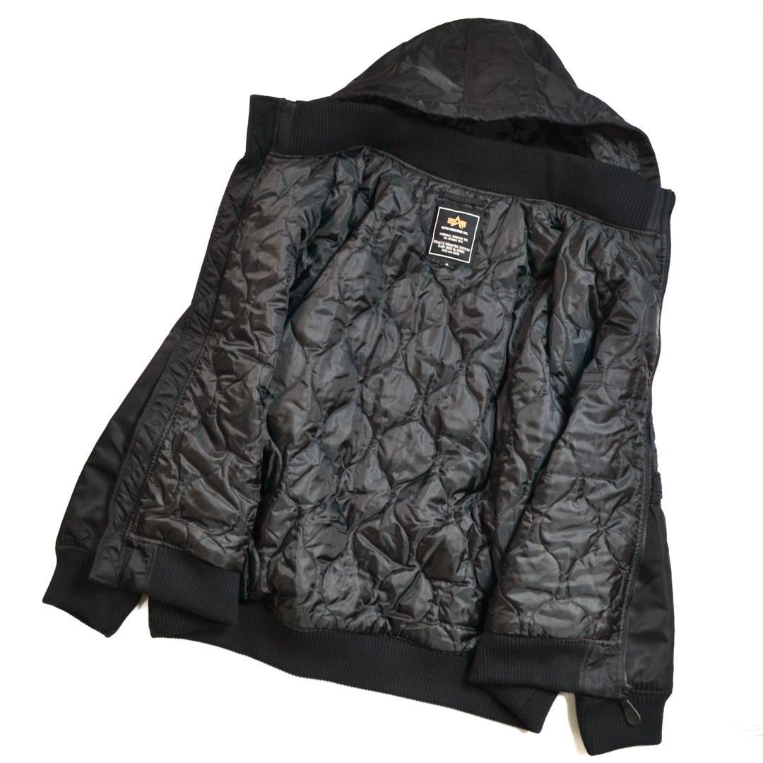 【極美品】ALPHA INDUSTRIESアルファサーモライトリブジャケット5L