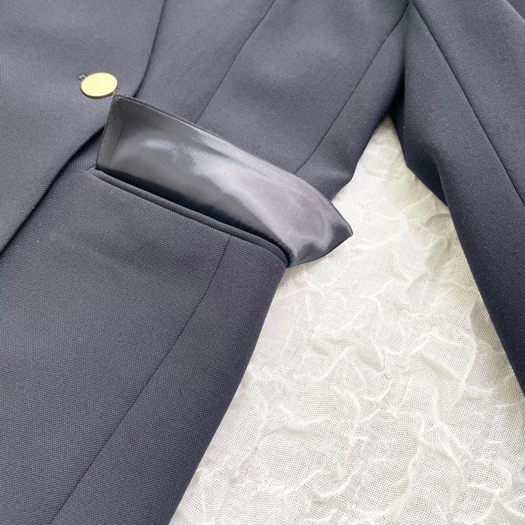 【美品】ジャーナルスタンダードレサージュ ヴィスポリノーカラー金ボタンジャケット