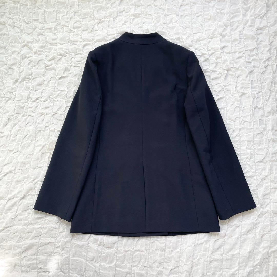 【美品】ジャーナルスタンダードレサージュ ヴィスポリノーカラー金ボタンジャケット