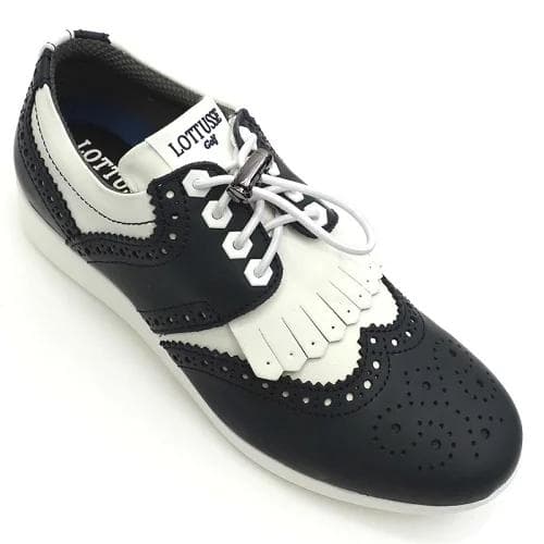 L05554 未使用品 ロトゥセ Golf レザーゴルフシューズ スパイクレス