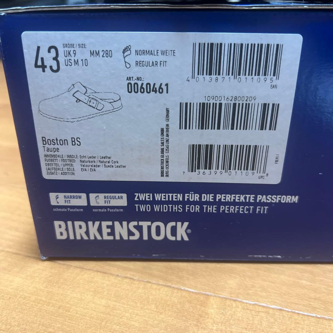 BIRKENSTOCK ビルケンシュトック ボストン トープ43