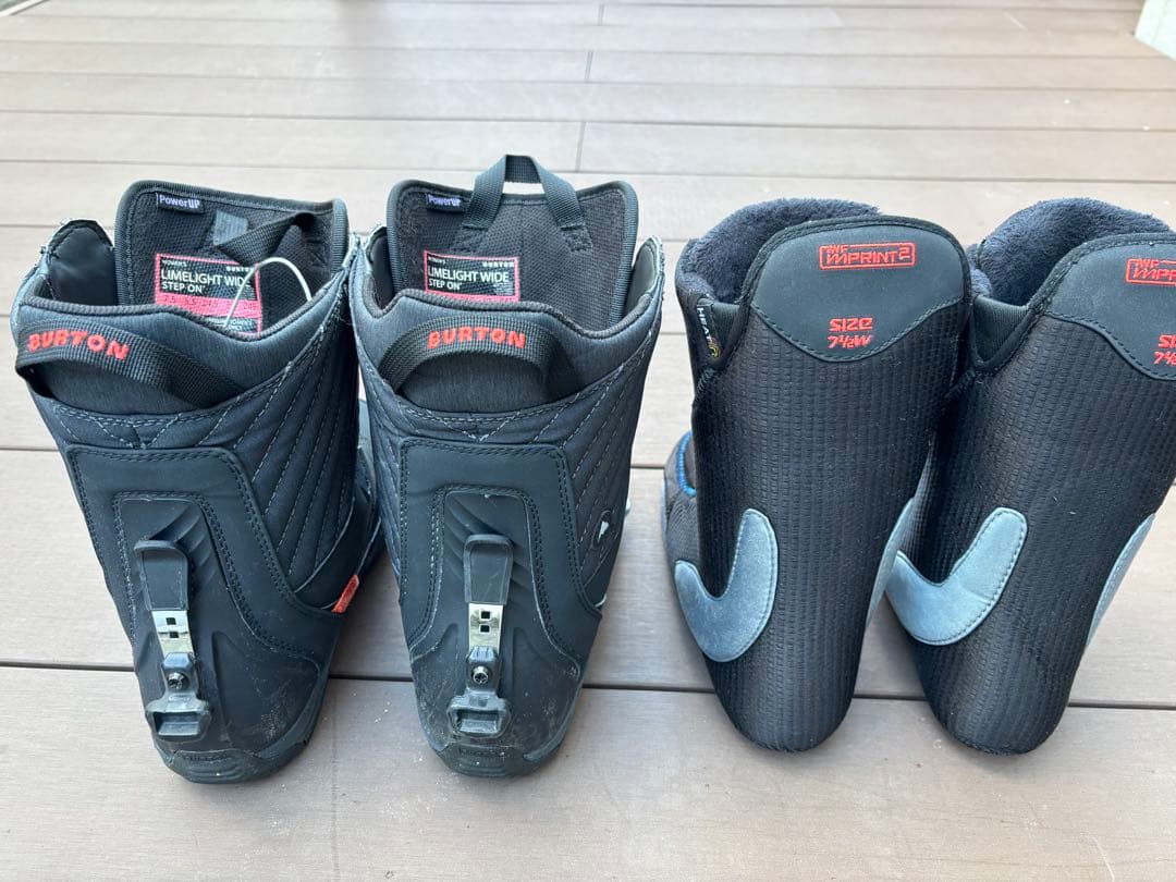 ウィメンズBurton ステップオン　ライムライトワイド24.5㎝