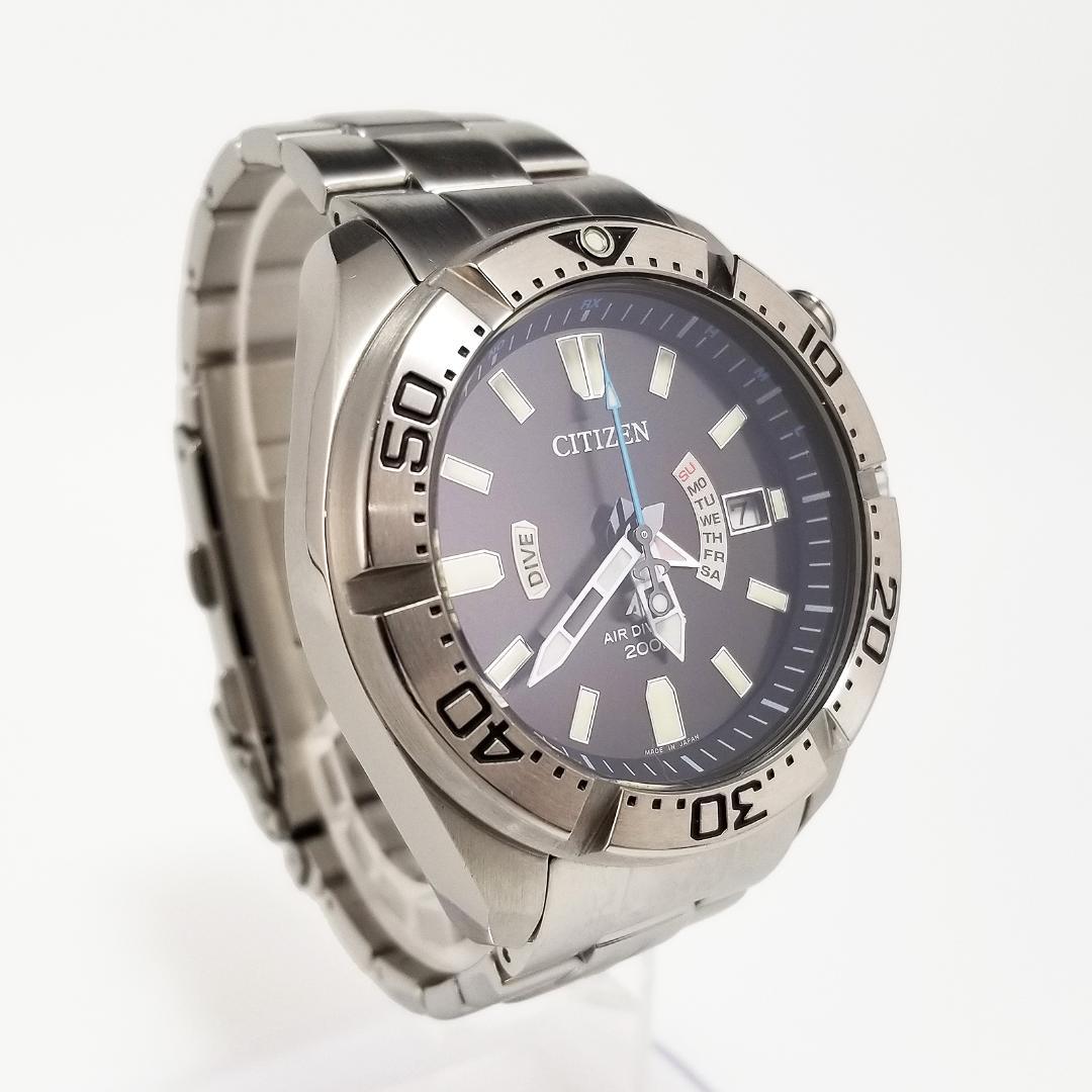 シチズン プロマスター エアダイバーズ 電波ソーラー H112-T016651