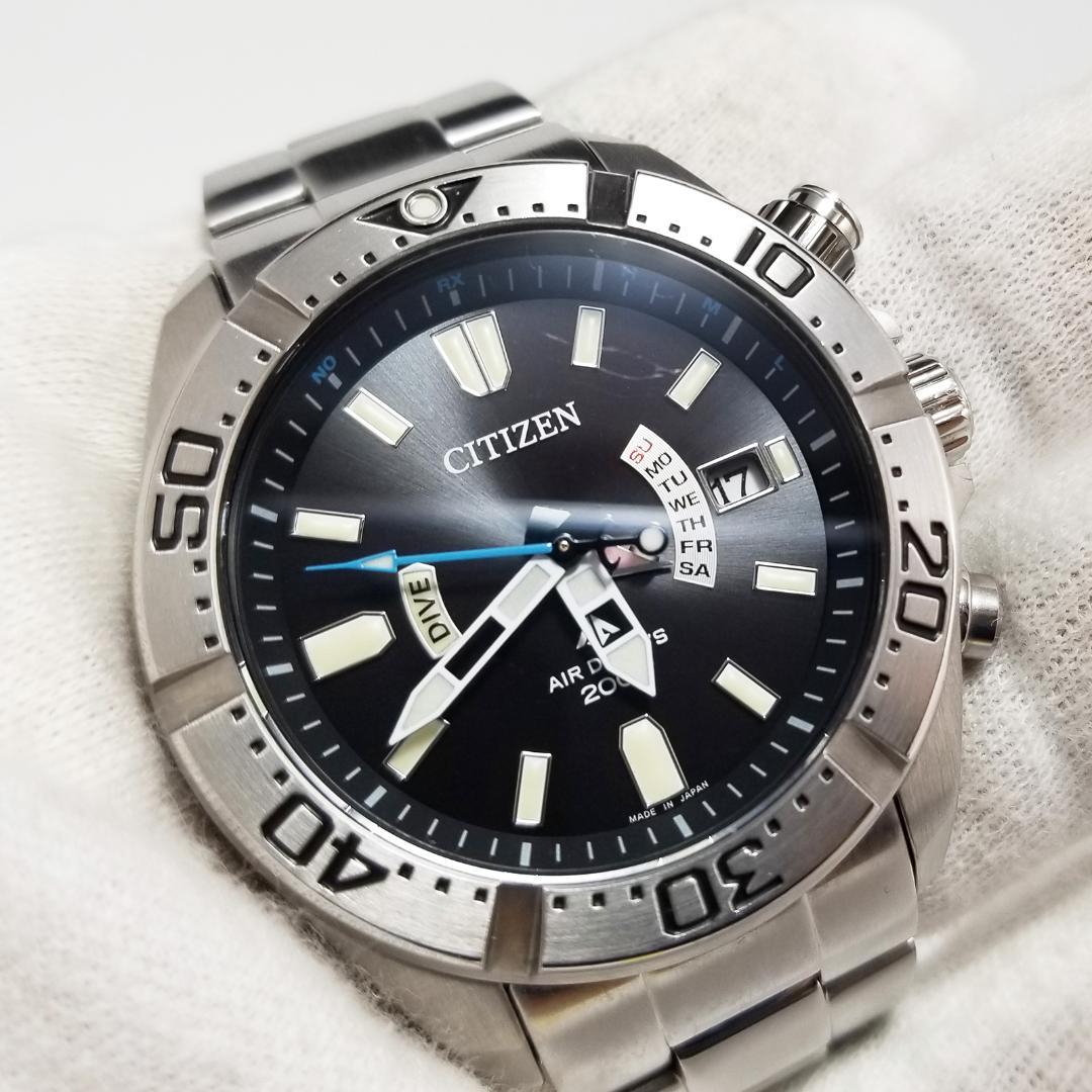 シチズン プロマスター エアダイバーズ 電波ソーラー H112-T016651