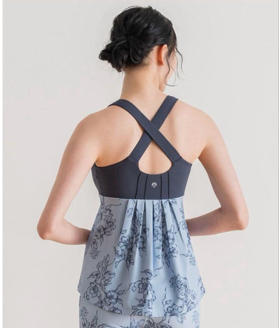 削除予定【SUKALA】アンティークプリントクロスタンクトップレギンスセット