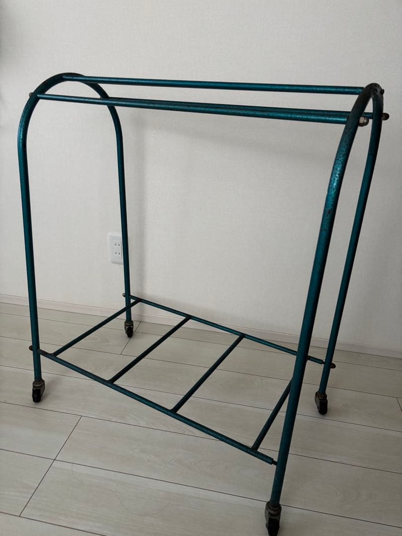 イギリスアンティーク　ドーム型ハンガーラック　店舗什器にも　希少