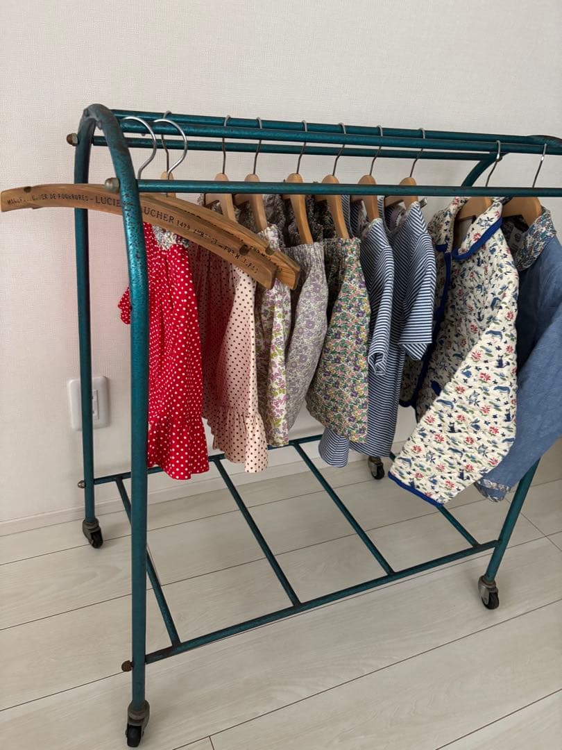 イギリスアンティーク　ドーム型ハンガーラック　店舗什器にも　希少