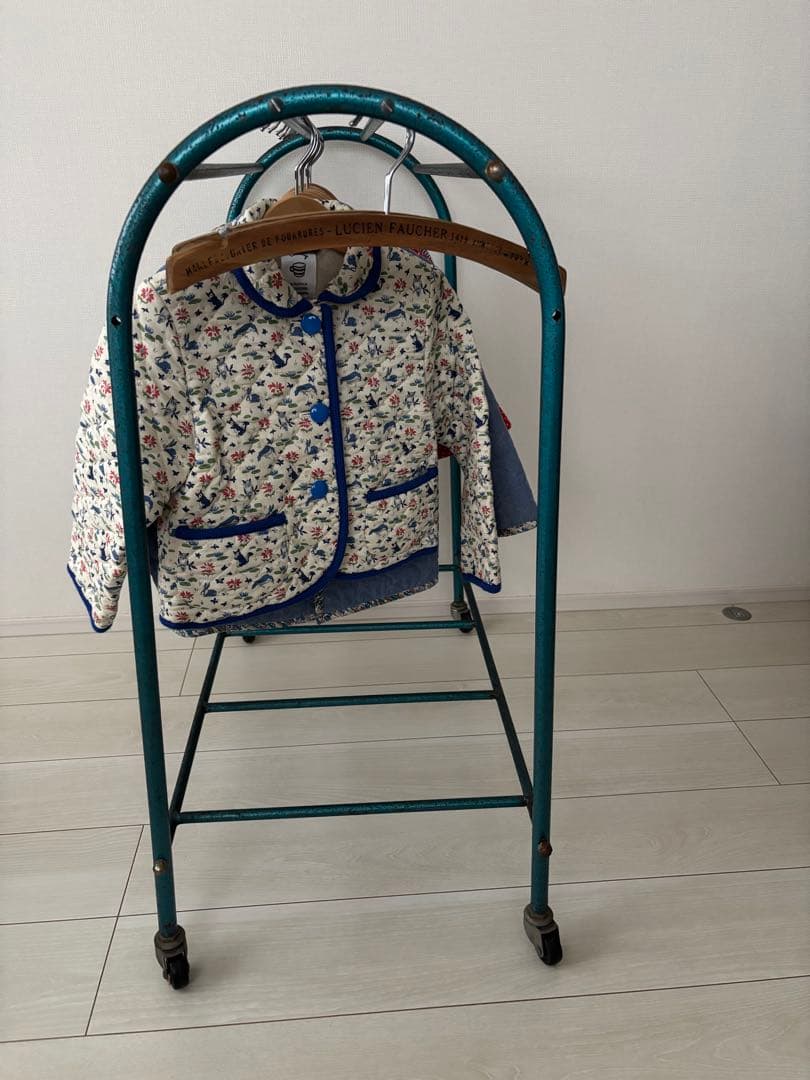 イギリスアンティーク　ドーム型ハンガーラック　店舗什器にも　希少