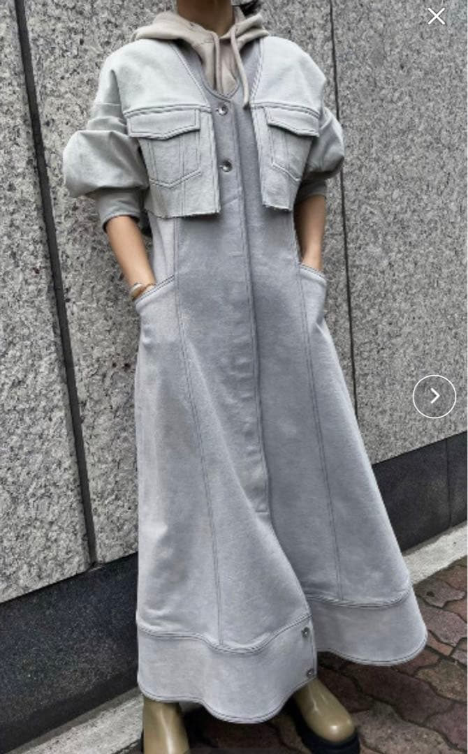 ワンピース Ameri UND 3WAY DENIM DRESS