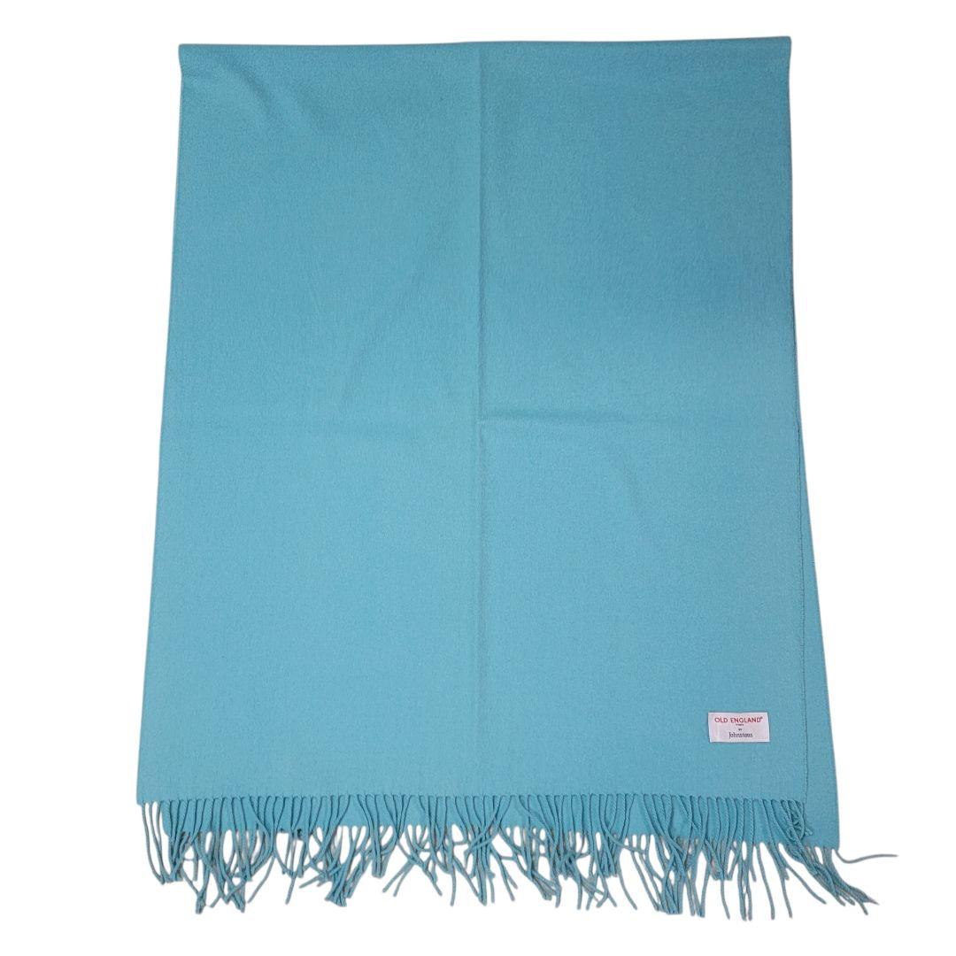 オールドイングランド別注 ジョンストンズ 大判 カシミヤ100% ストール