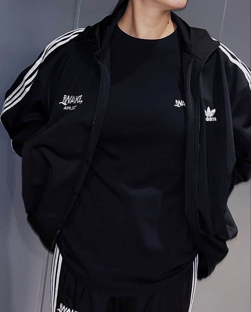 wake × adidas FIREBIRD ブラック size.L